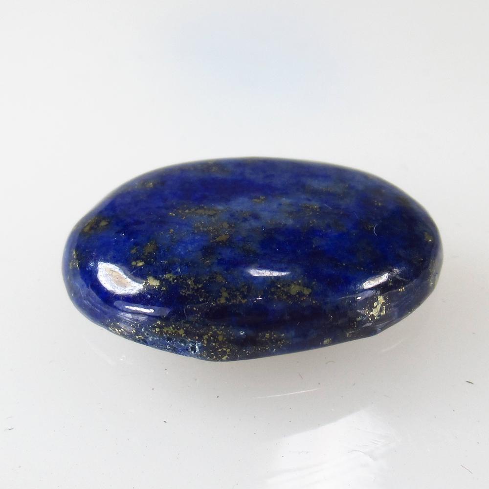 14.25 Ct Natural Lapis Lazuli Oval Cab: No Reserve! Title: 14.25 Ct Natural Lapis Lazuli Oval Cab Clarity: Opaque Gemstone: Natural Lapis Lazuli Carat Weight: 14.25 Size/Dimensions: 21.50 x 16.10 x 4.70 mm Additional Information: Nice Oval 