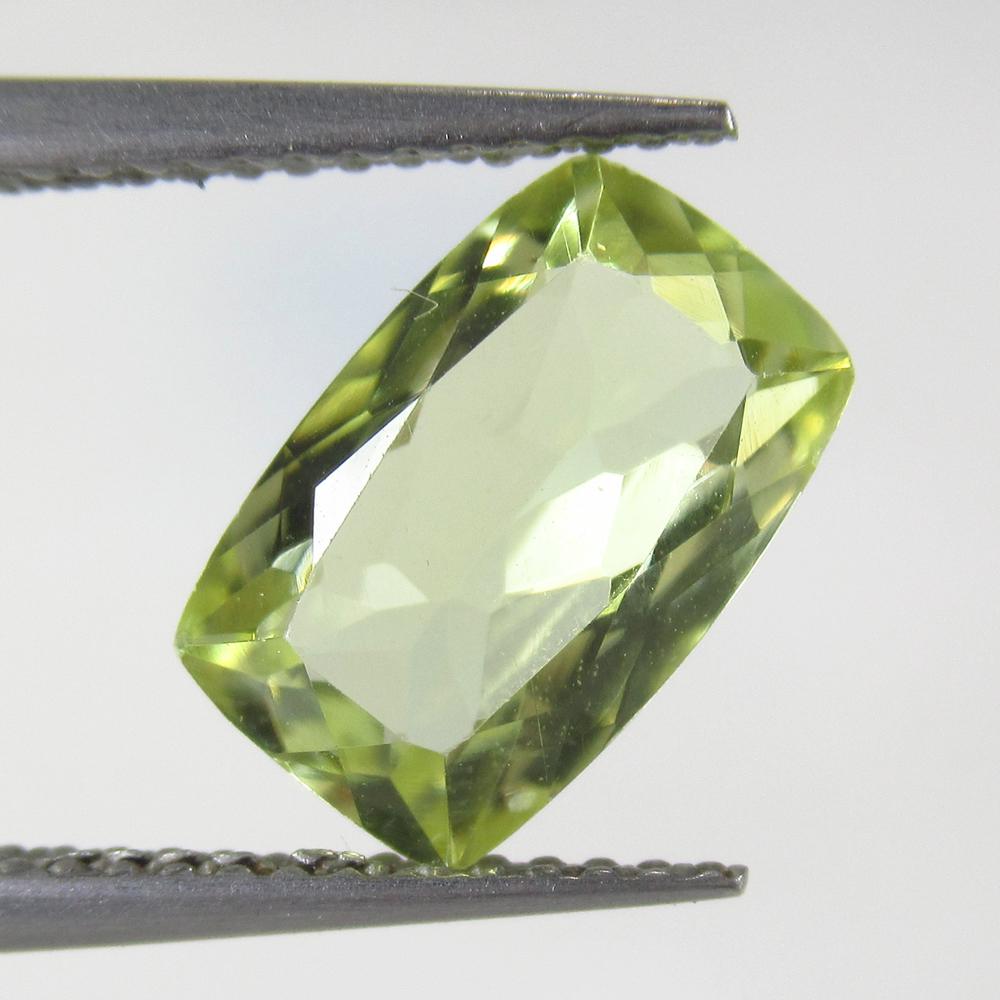 2.55 Ct Natural Lime Green Sillimanite Cushion Cut (1 of 2)