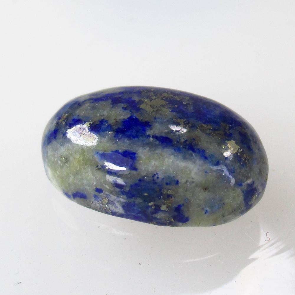 9.51 Ct Natural Lapis Lazuli Oval Cab: No Reserve! Title: 9.51 Ct Natural Lapis Lazuli Oval Cab Clarity: Opaque Gemstone: Natural Lapis Lazuli Carat Weight: 9.51 Size/Dimensions: 16.00 x 10.20 x 6.00 mm Additional Information: Nice Oval Ca