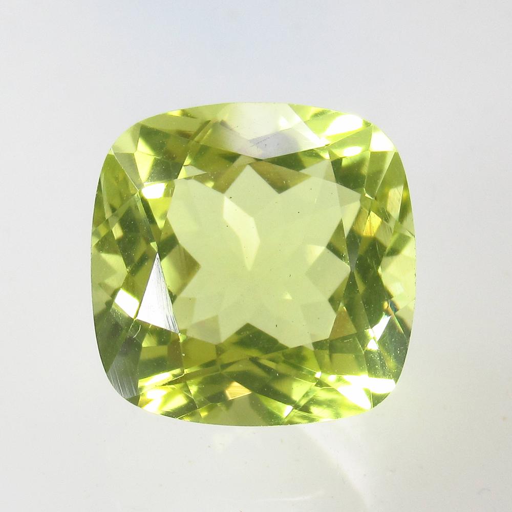 7.15 Ct Natural Lemon Quartz Cushion Cut: No Reserve! Title: 7.15 Ct Natural Lemon Quartz Cushion Cut Clarity: VVS Gemstone: Natural Lemon Quartz Carat Weight: 7.15 Size/Dimensions: 12.10 x 12.10 x 8.00 mm Additional Information: Good Luster 