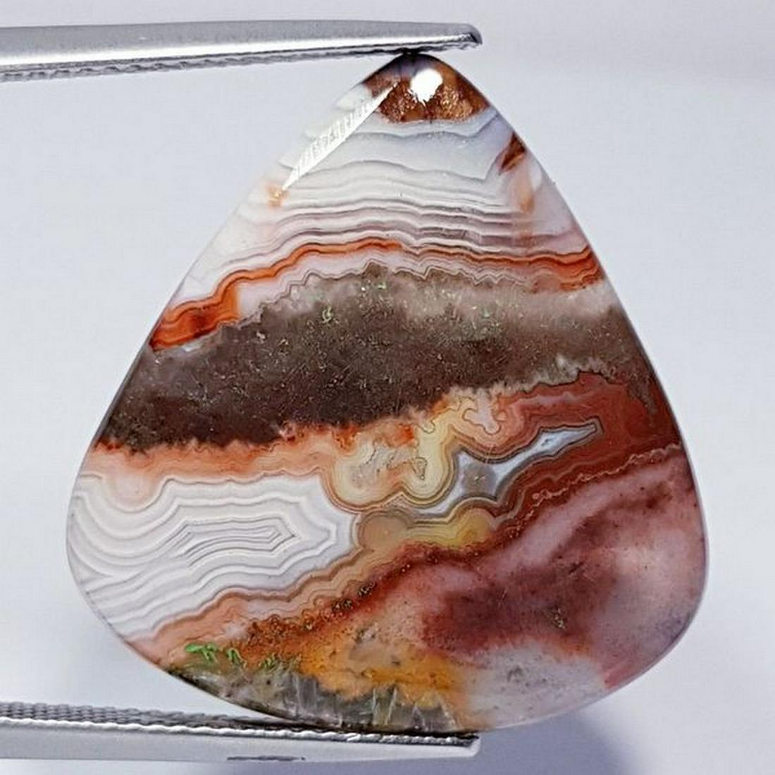 16.95 ct Natural Moss Agate (1 of 6)