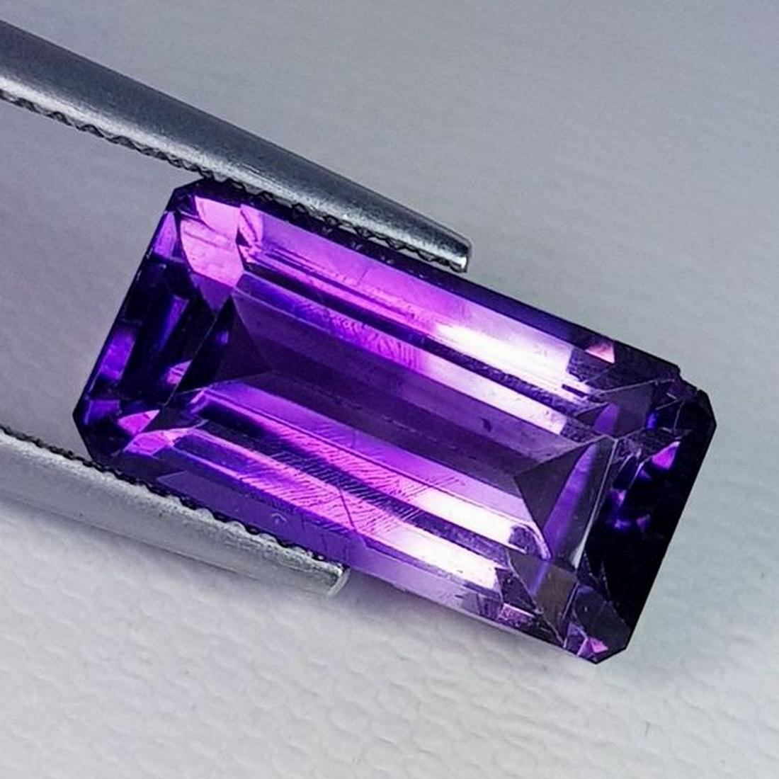 Natural Amethyst Emerald Cut 7.00 ct (1 of 5)