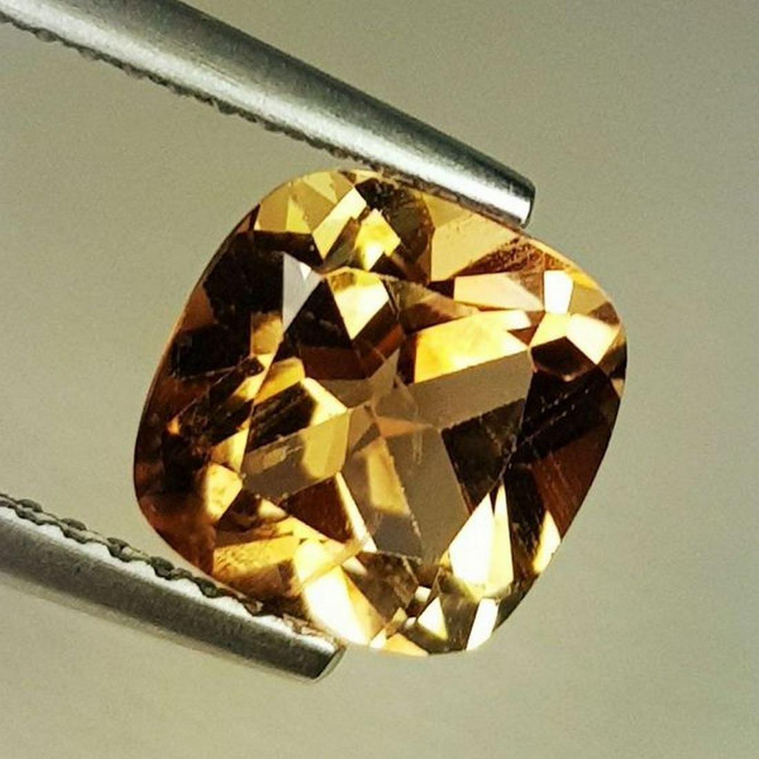 2.75 ct Natural Champagne Topaz Cushion Cut (1 of 5)