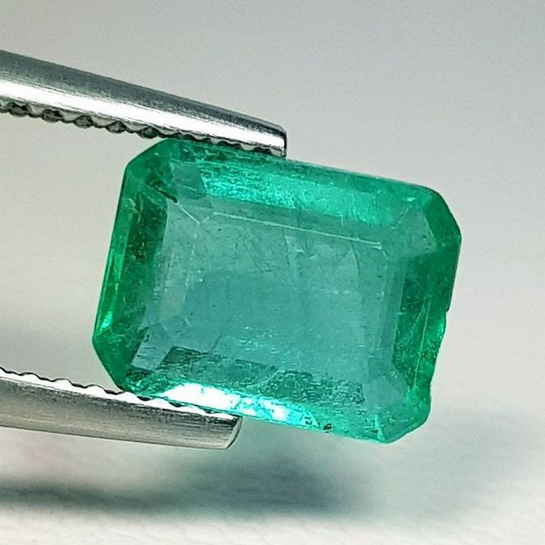 Natural Emerald Emerald Cut 1.95 ct (1 of 5)