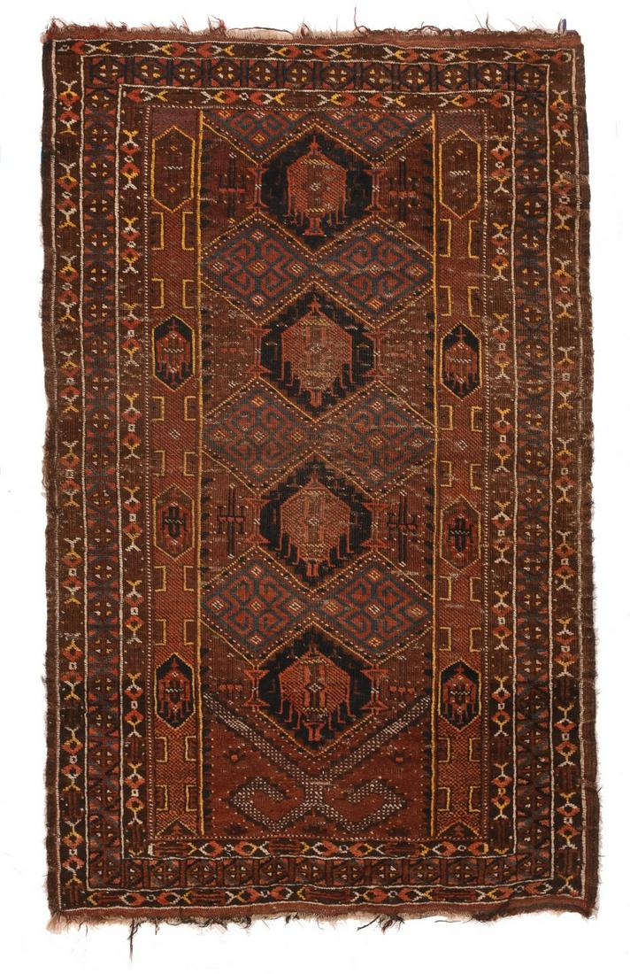 Antique Afghan Balouch Area Rug 2 (1 of 3)