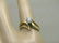 Vintage 14kt CZ Modern Engagement Ring, Solitaire, Sz - 2