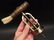 Open Frame Corkscrew w Brush Wine Bottle Opener - 3