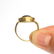 Roman Gold Ring with Cabochon Garnet, c. 2nd century - 5