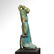 Egyptian Turquoise Faience Amulet of Sekhmet, c. 600 - 5