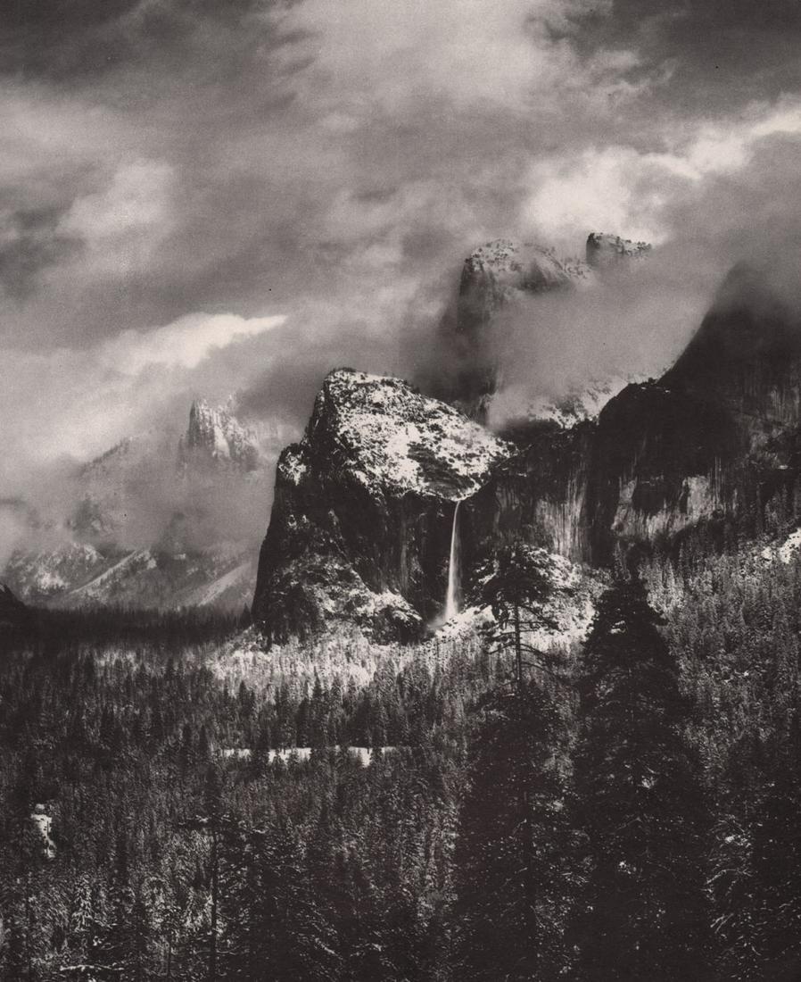 ANSEL ADAMS -  Clearing Winter Storm, Yosemite Valley, (1 of 1)