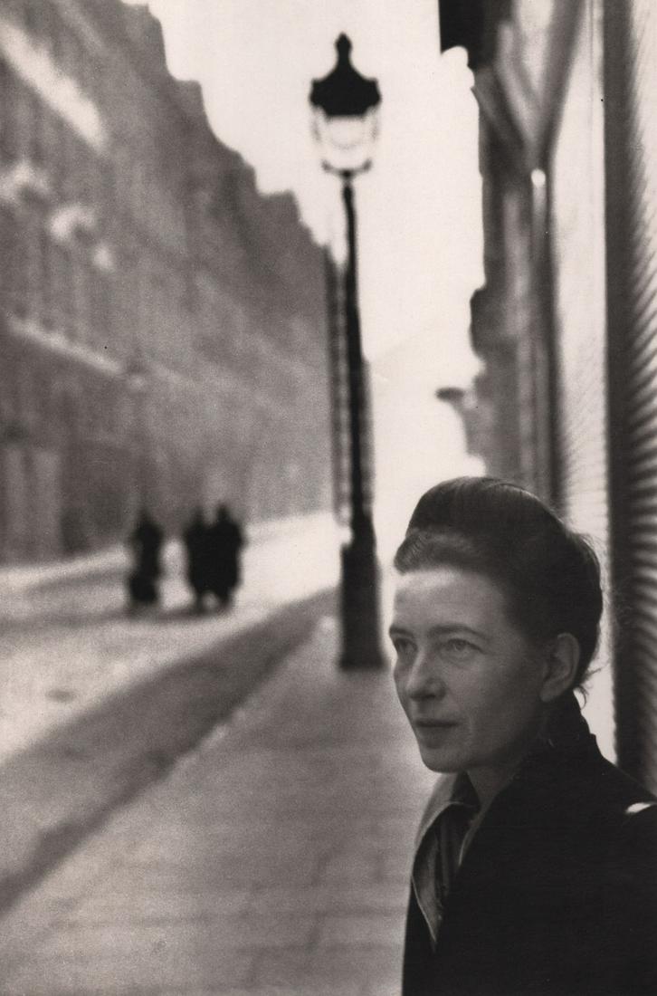 HENRI CARTIER-BRESSON - Simone de Beauvoir, 1946 (1 of 1)
