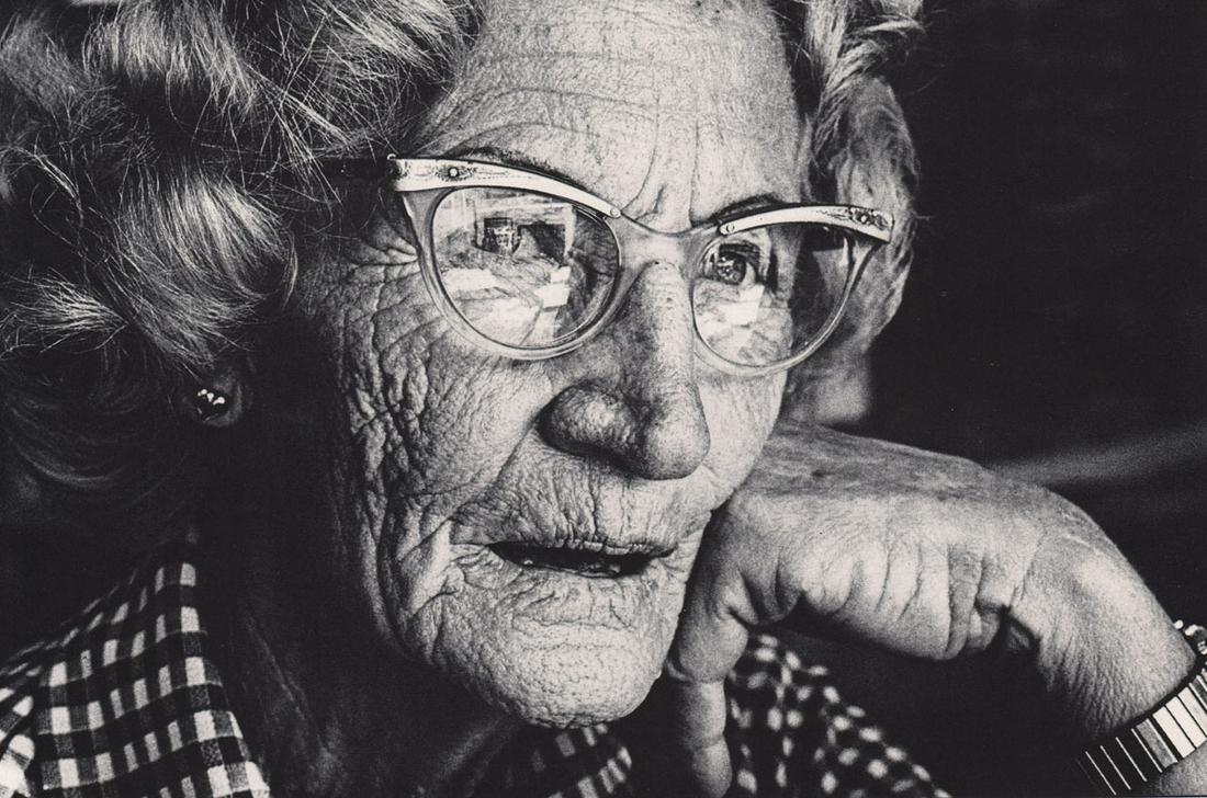 JEANLOUP SIEFF - Snack Bar Cook, Death Valley, 1977: Artist: JEANLOUP SIEFF Print Title: Snack Bar Cook, Death Valley, 1977 Medium: Duotone Photoengraving Printed 1980’s in Italy Image size (inches) approx. 5 x 7.5” Jeanloup Sieff (1933-2000) was a