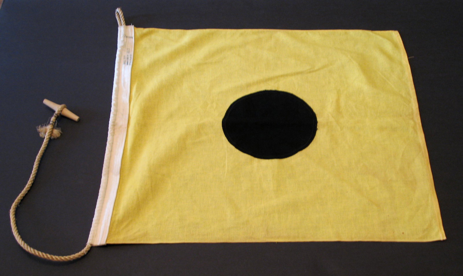 Vintage nautical pennant.: Title: Vintage nautical pennant. Description: Nice vintage nautical pennant in great condition. Dimensions: 22” X 25” Circa: 1950's Shipping: Domestic: Flat-rate of $15.00 to anywhere within the c