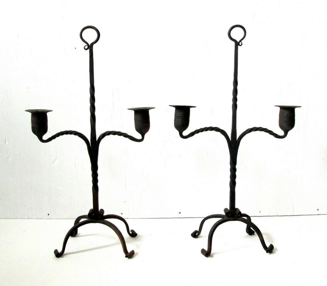 19th C Candle Stands (1 of 12)
