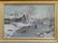 Primitive Oil/ Board Winter Scene