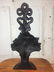 Antique Albany Foundry Mixed Flowers In Wicker Basket - 5