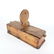 Pine box w/ two compartments and hand carved lids