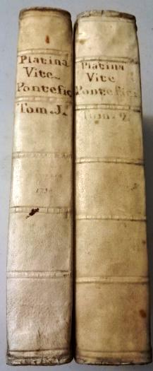 1730 Plantin Vellum Bindings Popes Engravings (1 of 6)