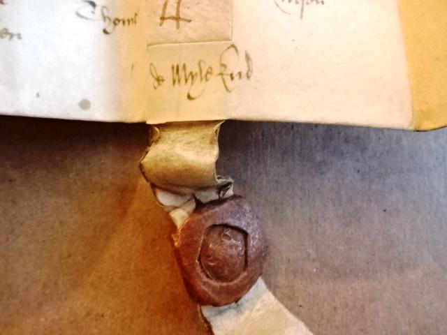 1616 English Vellum Grant Reign of James I Nice Seal (1 of 5)