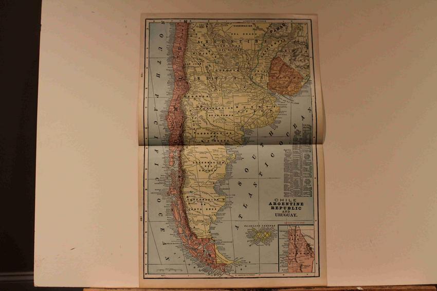 1889 Map of Argentina (1 of 3)