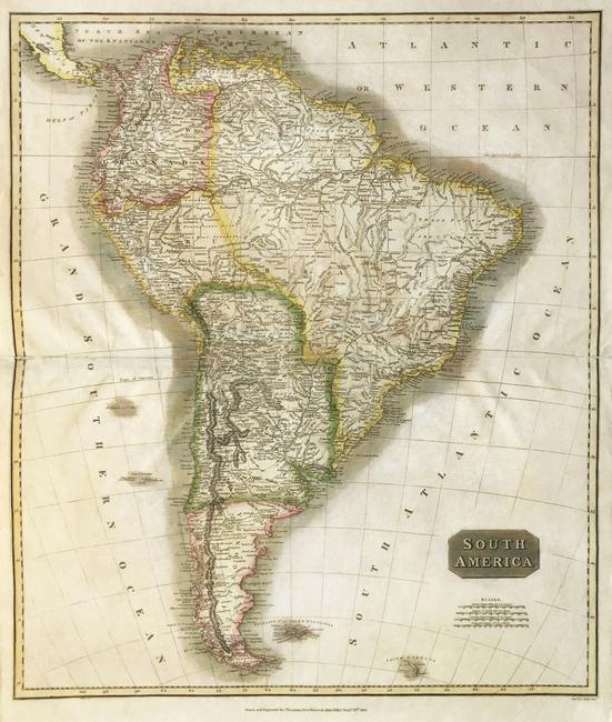 Thomson: South America, 1814 (1 of 1)