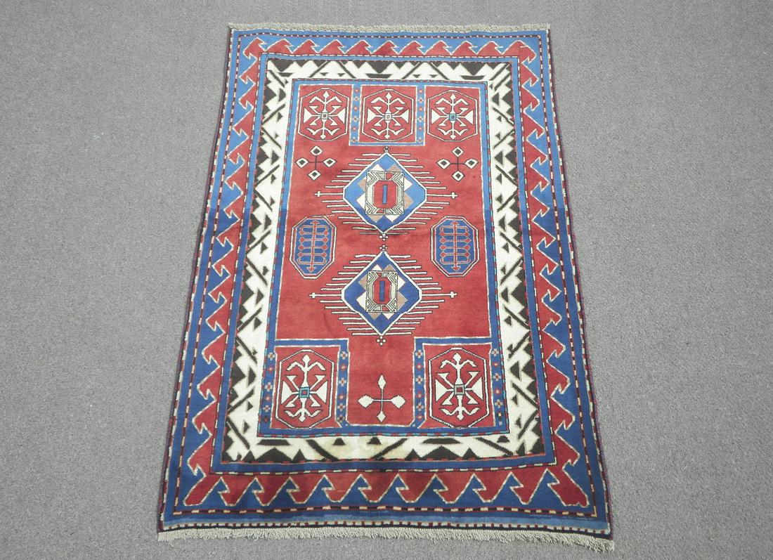 Handmade Persian Yalameh 4.0x6.2 (1 of 5)