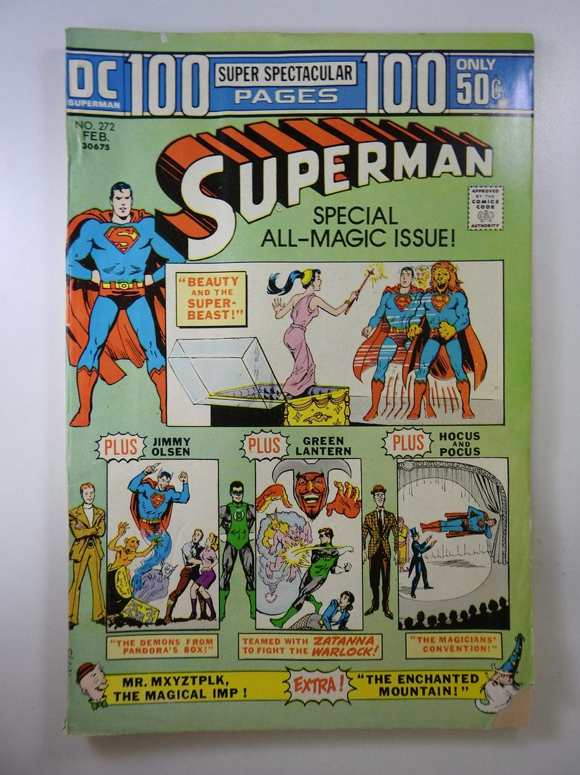 Superman #272: No Reserve! Superman #272: GD/VG Shipping: Individual Comics: Flat-rate of $9.99 (1-8 comics) or $19.99 (9+ comics) to anywhere within the contiguous U.S. International: Foreign shipping rates are det