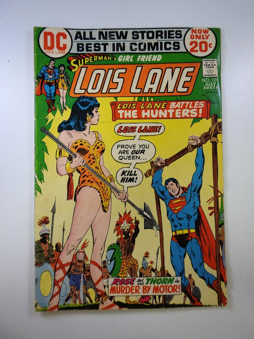 Superman's Girlfriend Lois Lane #124: No Reserve! Superman's Girlfriend Lois Lane #124: VG+ Shipping: Individual Comics: Flat-rate of $9.99 (1-8 comics) or $19.99 (9+ comics) to anywhere within the contiguous U.S. International: Foreign s
