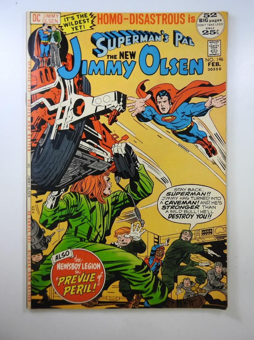 Superman's Pal Jimmy Olsen #146: No Reserve! Superman's Pal Jimmy Olsen #146: VG+ Shipping: Individual Comics: Flat-rate of $9.99 (1-8 comics) or $19.99 (9+ comics) to anywhere within the contiguous U.S. International: Foreign shippi