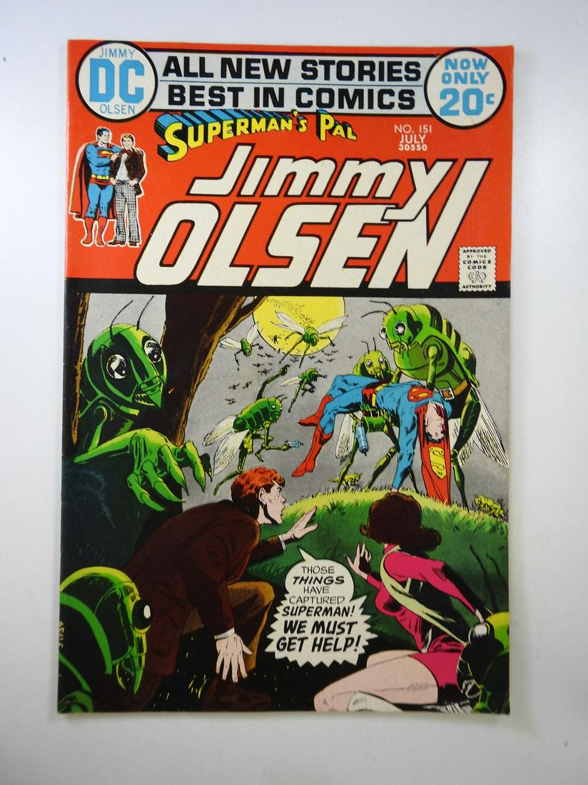 Superman's Pal Jimmy Olsen #151: No Reserve! Superman's Pal Jimmy Olsen #151: VG+ Shipping: Individual Comics: Flat-rate of $9.99 (1-8 comics) or $19.99 (9+ comics) to anywhere within the contiguous U.S. International: Foreign shippi