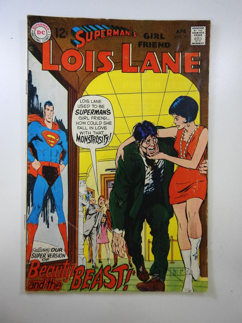 Superman's Girlfriend Lois Lane #91: No Reserve! Superman's Girlfriend Lois Lane #91: VG/FN Shipping: Individual Comics: Flat-rate of $9.99 (1-8 comics) or $19.99 (9+ comics) to anywhere within the contiguous U.S. International: Foreign 