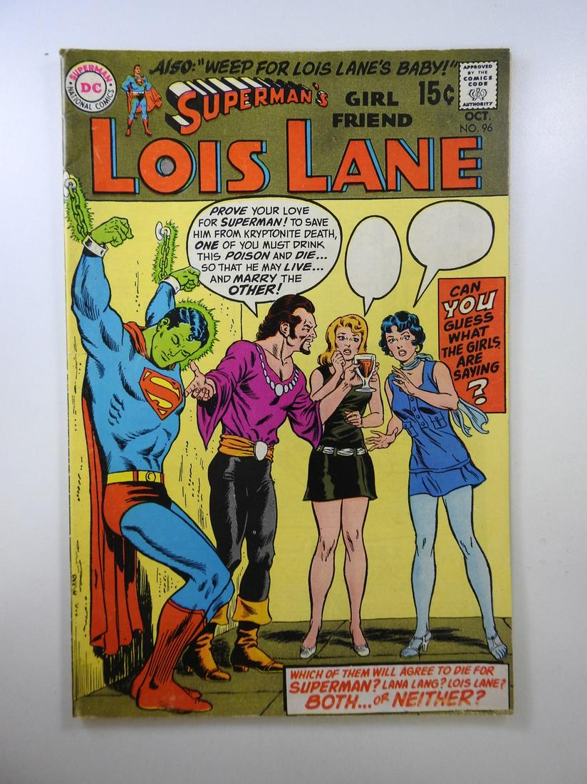 Superman's Girlfriend Lois Lane #96: No Reserve! Superman's Girlfriend Lois Lane #96: FN Shipping: Individual Comics: Flat-rate of $9.99 (1-8 comics) or $19.99 (9+ comics) to anywhere within the contiguous U.S. International: Foreign shi