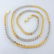 14K Yellow and White Gold - Necklace - 3