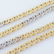 14K Yellow and White Gold - Necklace - 4