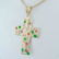 14K Yellow Gold - Necklace - 7