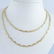 14K Yellow and White Gold - Necklace