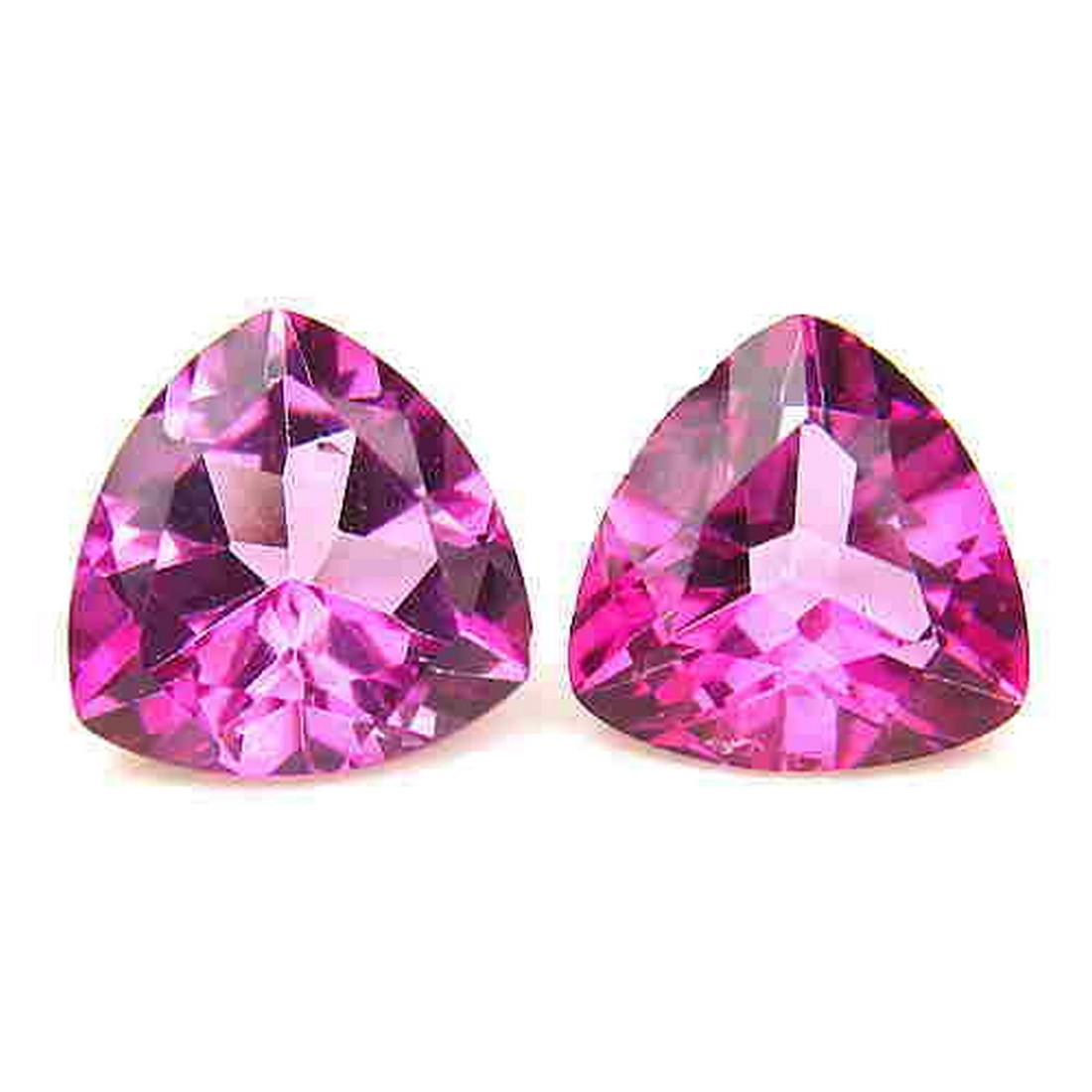 Superb pink topaz pair-5.46 ct. (1 of 1)