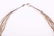 Liquid Sterling Silver Multi-Strand Necklace - 4