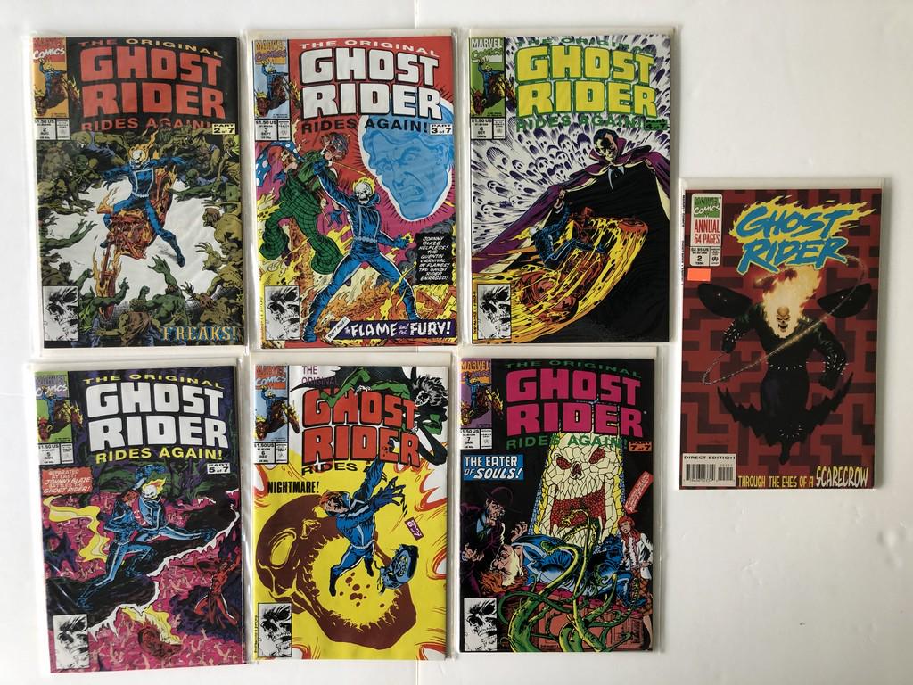 $1.50 GHOST RIDER RIDES AGAIN COLLECTION #7 (1 of 1)