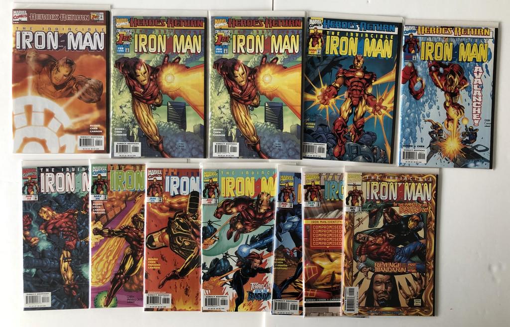 THE AMAZING IRON MAN COLLECTION ! ! ! (1 of 5)