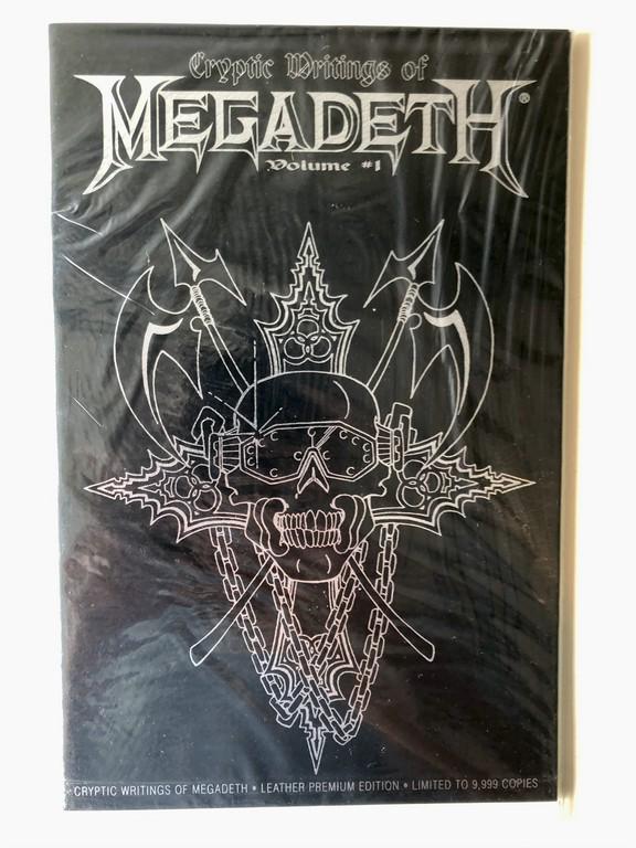 MEGADEATH LEATHER COMIC limited run (1 of 1)
