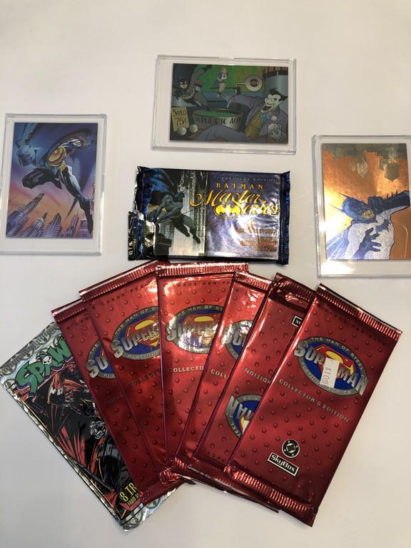 SUPERMAN BATMAN COLLECTOR CARDS: Title: SUPERMAN BATMAN COLLECTOR CARDS Description: SUPERMAN BATMAN COLLECTOR CARDS Condition: VG Reserve: $5.00 Shipping: Domestic: Flat-rate of $12.00 to anywhere within the contiguous U.S. Internat
