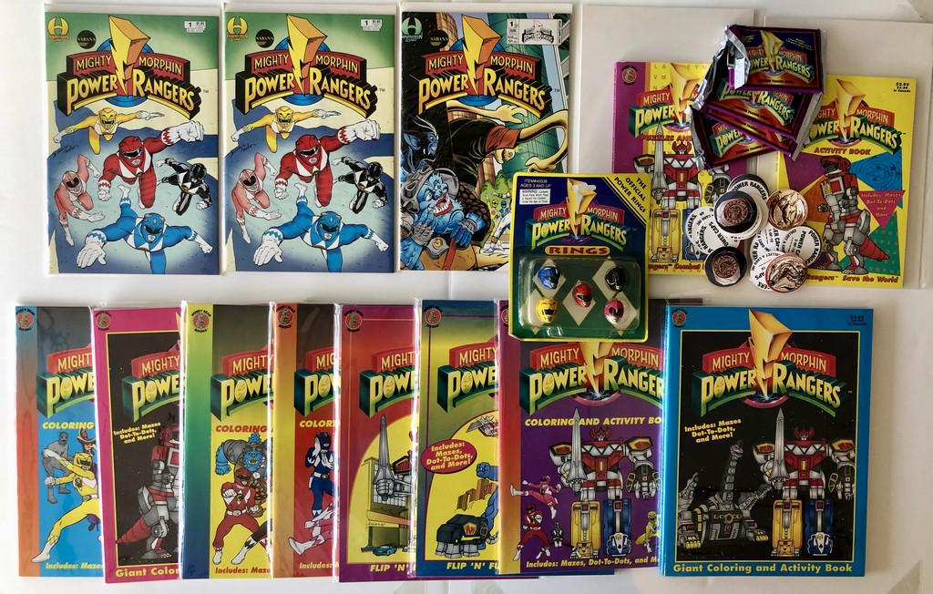 THE MIGHTY MORPHIN POWER RANGERS SET (1 of 1)