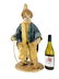 Vintage clown doll on wooden stand - mannequin - 3