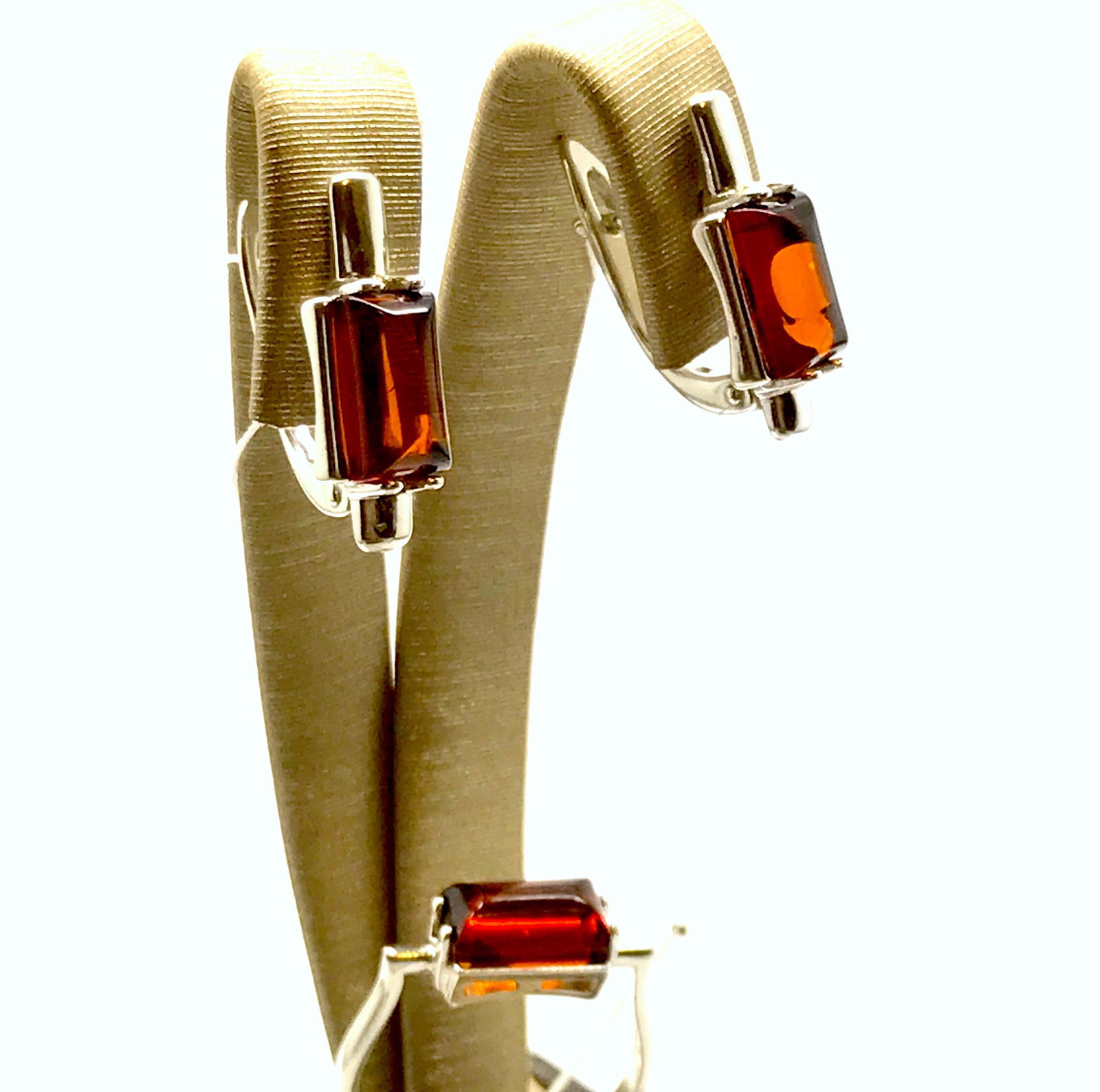 Amazing Vintage Amber Earrings and Ring set (1 of 8)