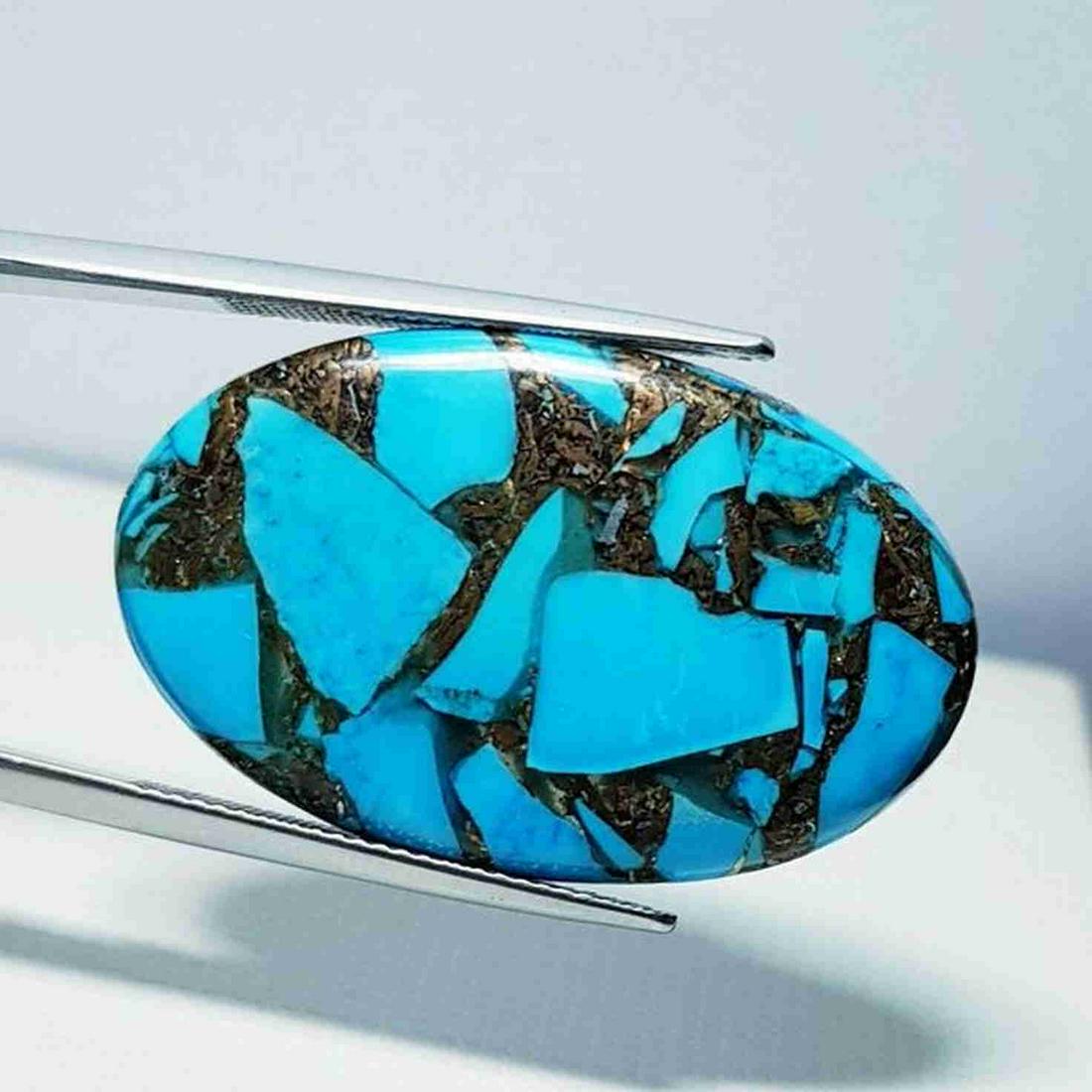 22.66 ct Composite Copper Turquoise (1 of 5)