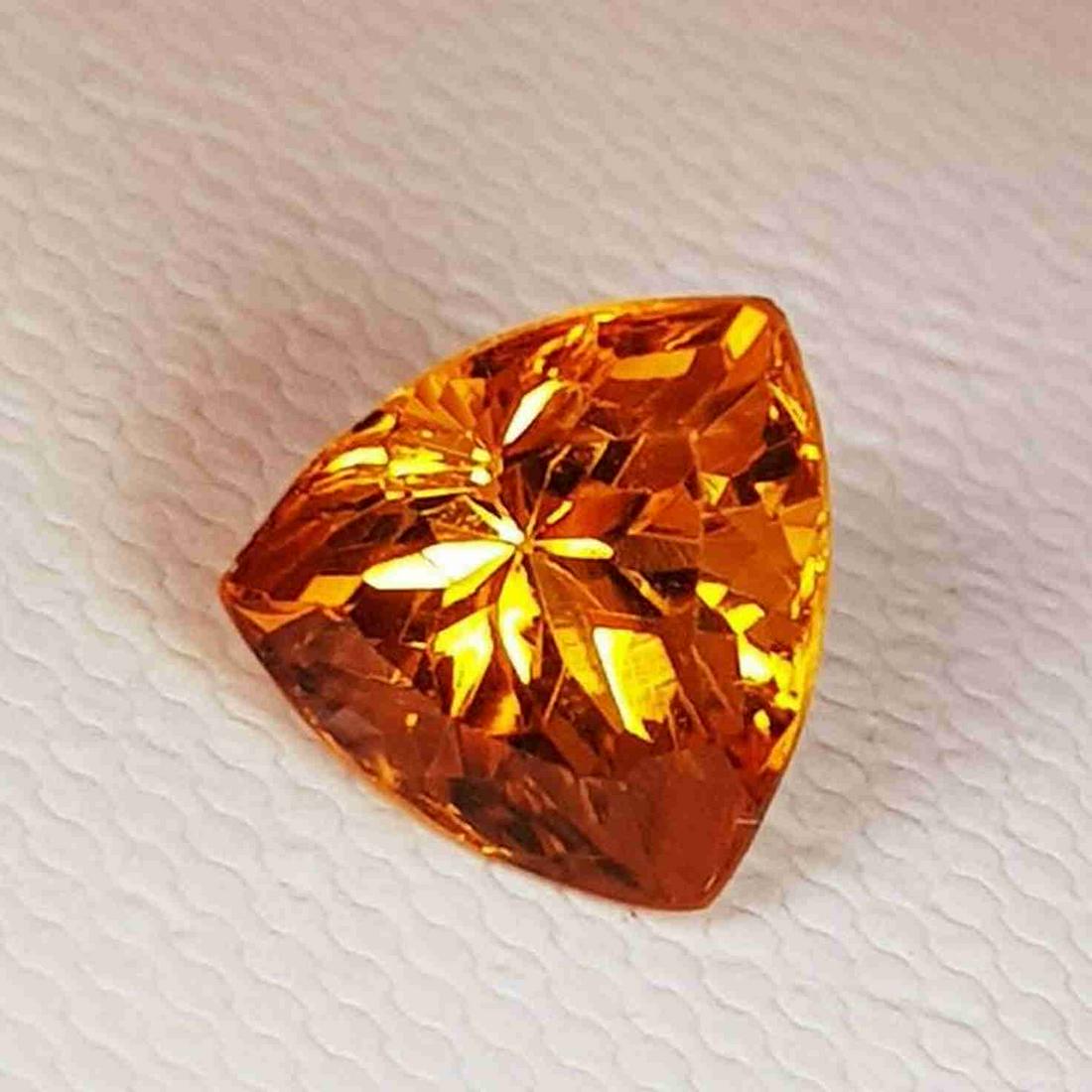Natural Citrine Triangle Cut 2.48 ct (1 of 5)