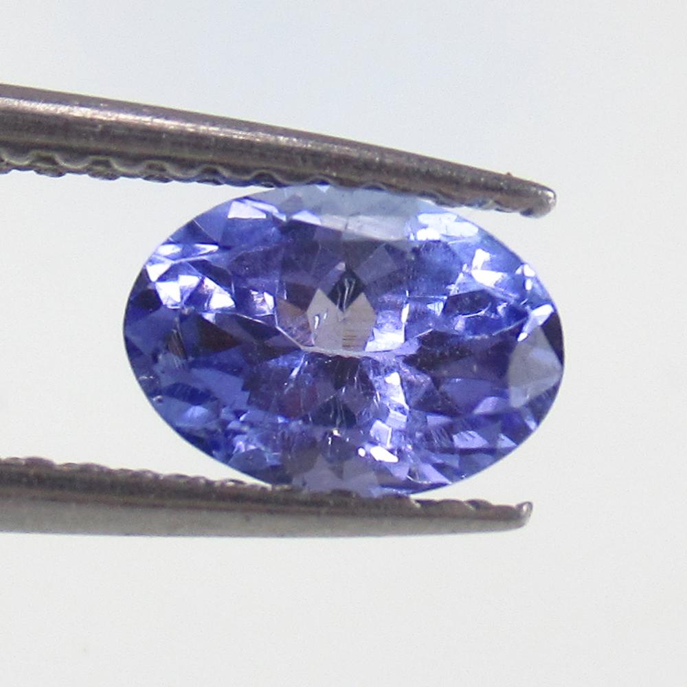 0.80 Ct Natural Tanzanite 7X5 mm Oval Cut (1 of 2)