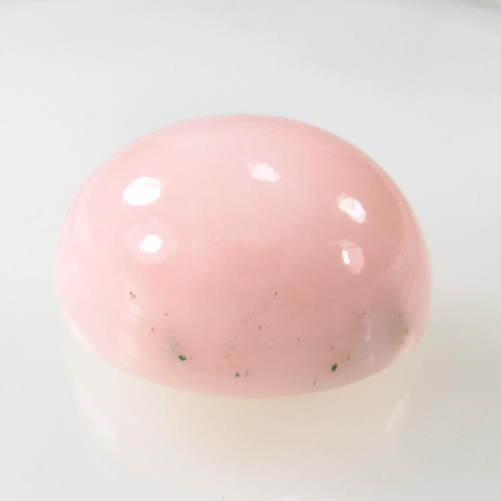 25.94 Ct Natural African Welo Pink Opal Oval Cabochon: No Reserve! Title: 25.94 Ct Natural African Welo Pink Opal Oval Cabochon Stone Clarity: Opaque Gemstone: Natural Pink Opal Carat Weight: 25.94 Size/Dimensions: 24.00 x 17.00 x 12.30 mm Additional Info