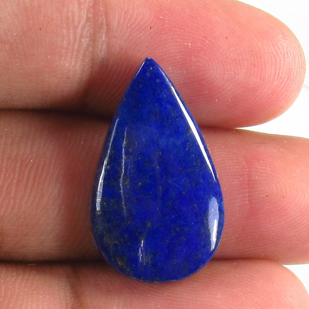 14.37 Ct Natural Lapis Lazuli Pear Cab: No Reserve! Title: 14.37 Ct Natural Lapis Lazuli Pear Cab Stone Clarity: Opaque Gemstone: Natural Lapis Lazuli Carat Weight: 14.37 Size/Dimensions: 21.30 x 14.50 x 4.80 mm Additional Information: Nice
